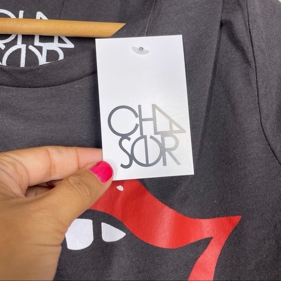 NWT Chaser Rock & Roll Forever Graphic Tee XS - Picture 6 of 7